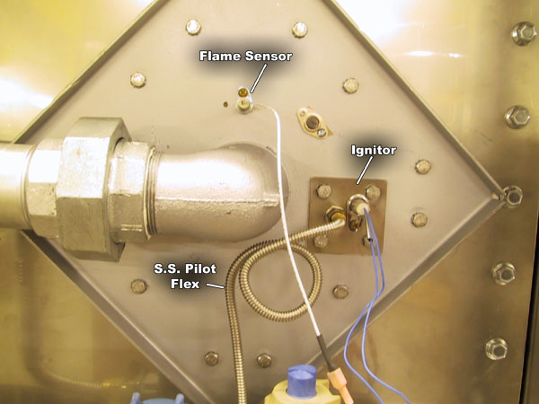 Led Panel of water booster heater